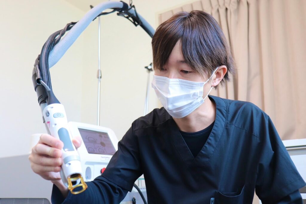 鶴川くん 脱毛施術 修正